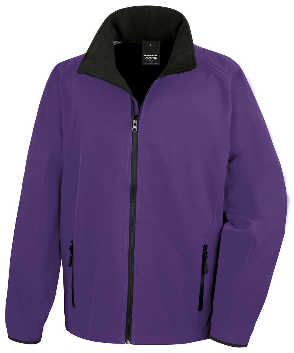 R231M Core printable softshell jacket