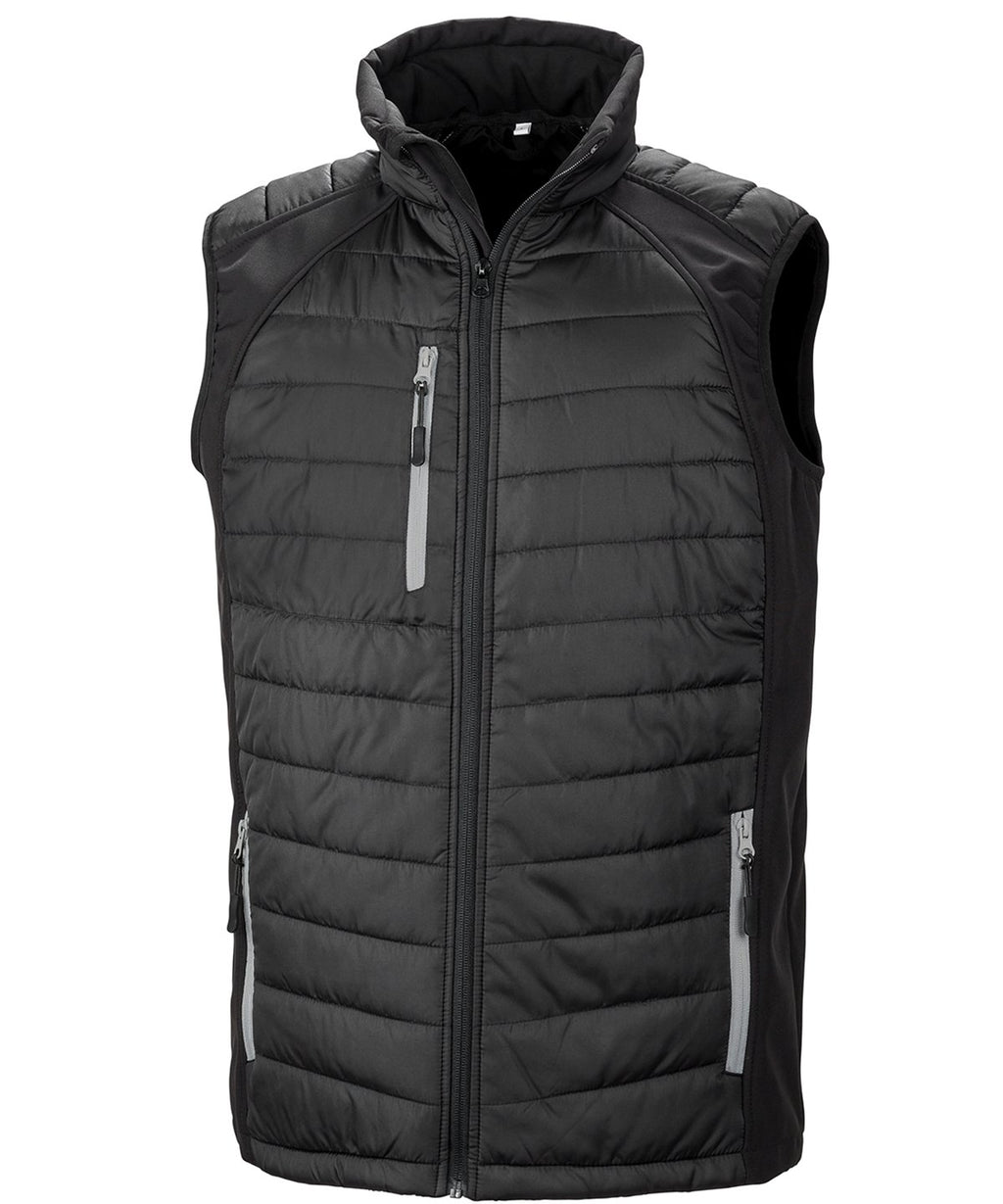 R238X Compass padded softshell gilet