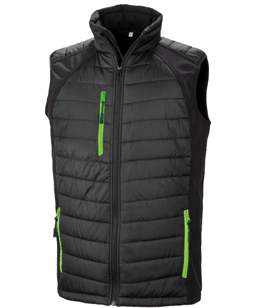 R238X Compass padded softshell gilet