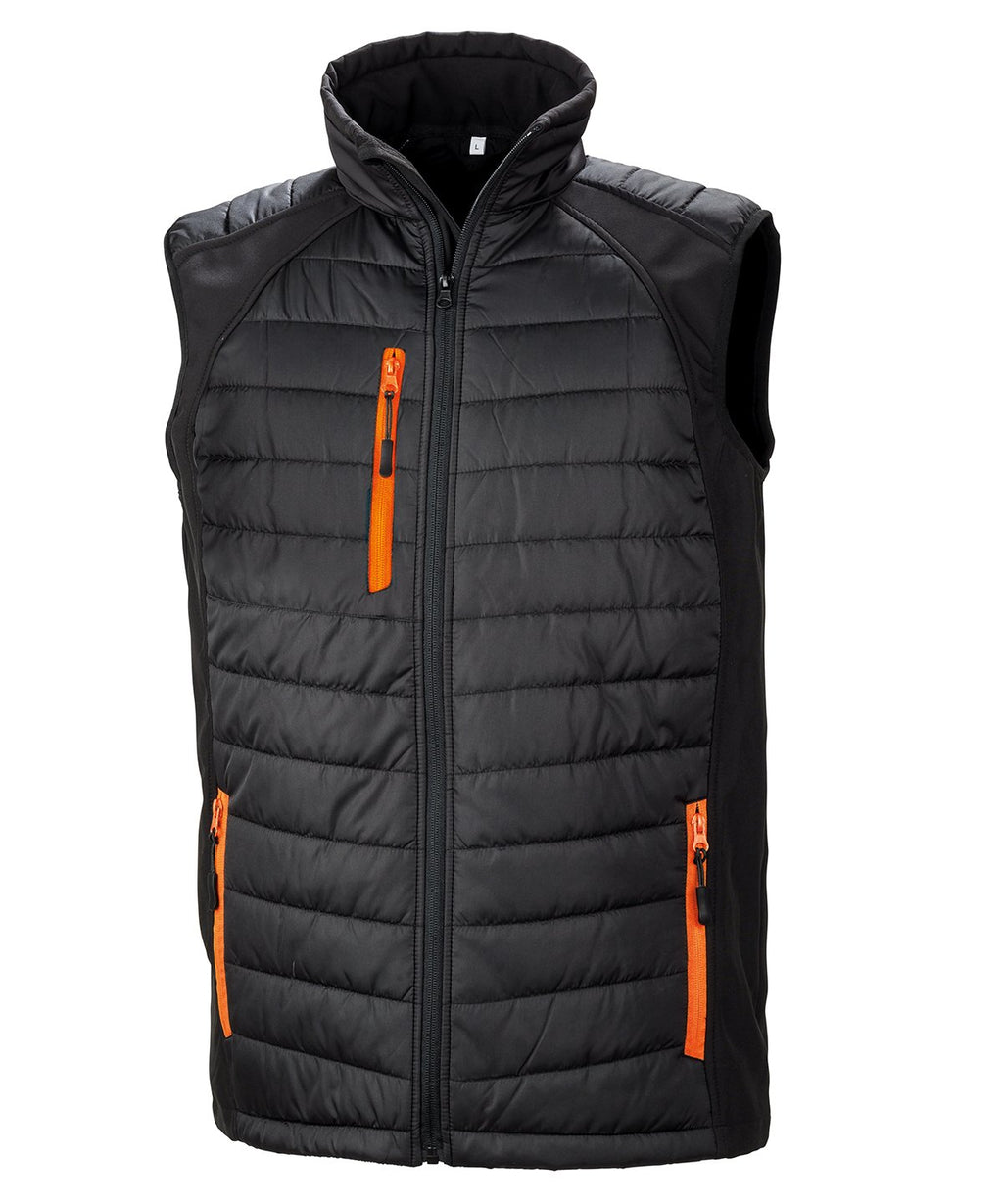 R238X Compass padded softshell gilet