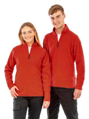 Recycled microfleece top – Embroidered Workwear