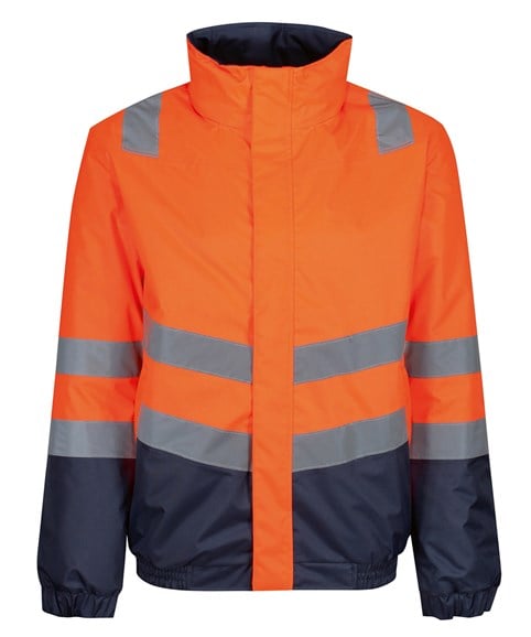 Pro hi-vis classic bomber jacket – Embroidered Workwear