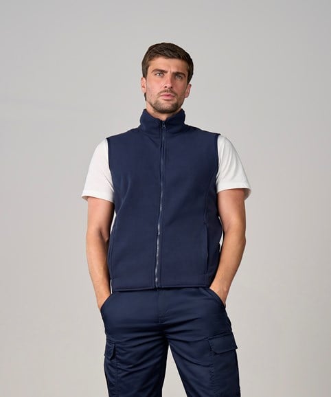 Pro fleece gilet – Embroidered Workwear