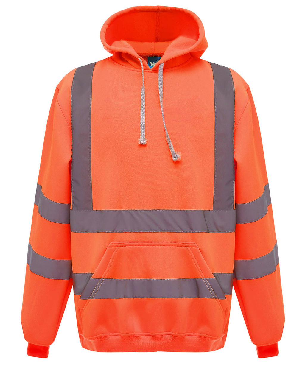 YK032 Hi-vis pull-over hoodie