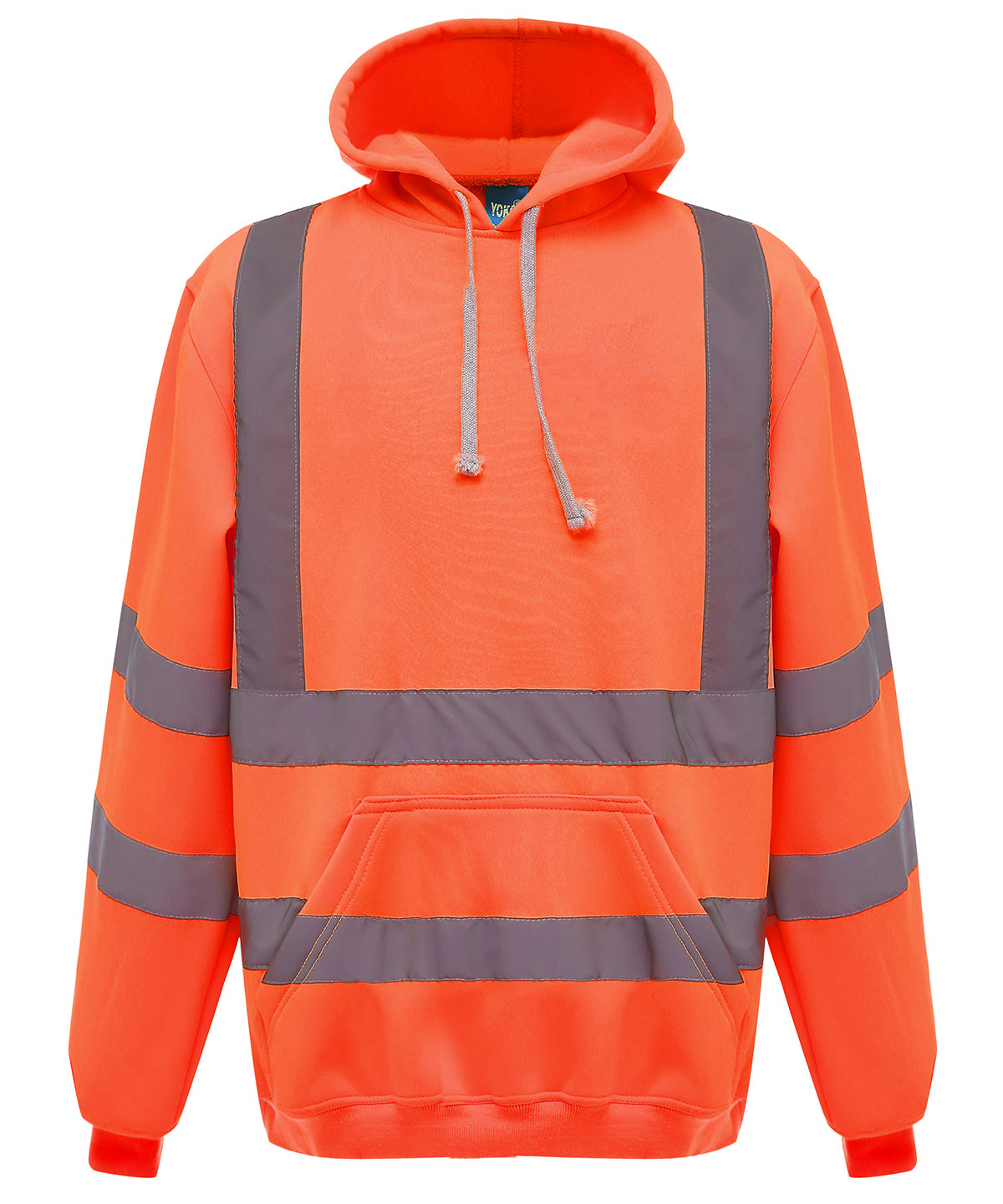 YK032 Hi-vis pull-over hoodie