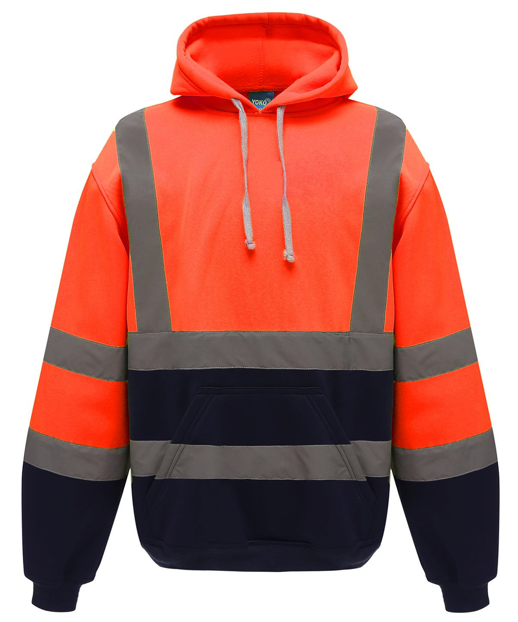 YK032 Hi-vis pull-over hoodie