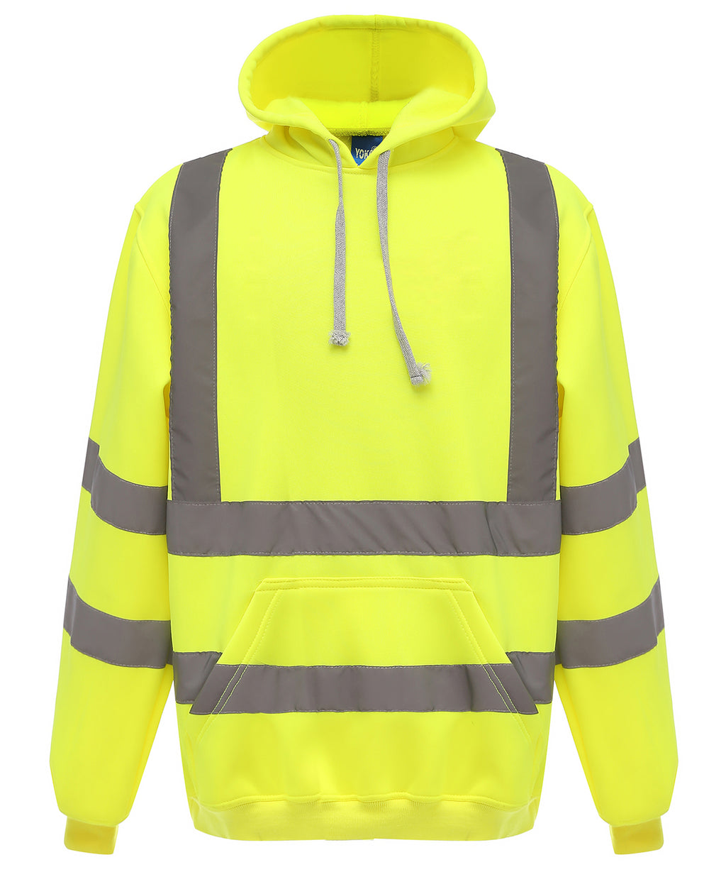 YK032 Hi-vis pull-over hoodie